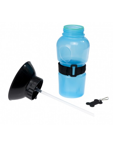 Cestovná fľaša s miskou pre psov 500 ml 